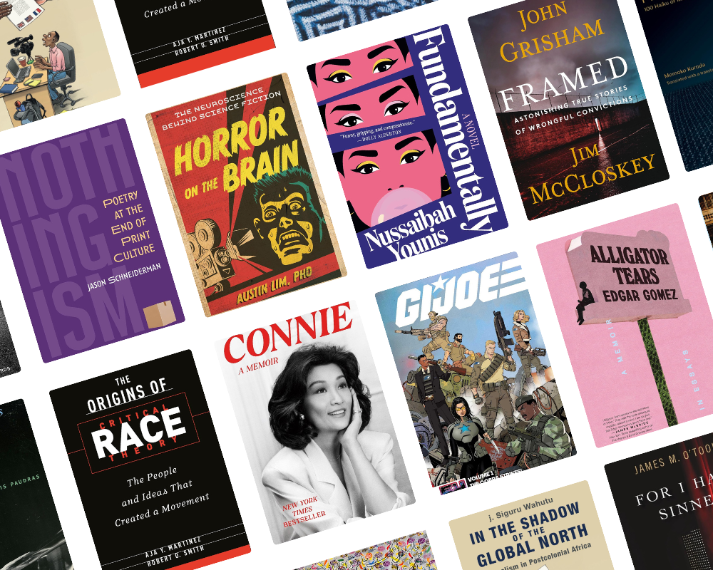 Check out our new arrivals in fiction, nono-fiction, and graphic novels